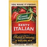 GOOD SEASONS ZESTY ITALIAN DRESSING