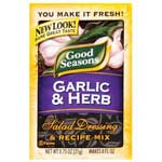 GOOD SEASONS GARLIC & HERB