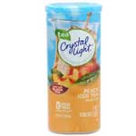 CRYSTAL LIGHT PEACH TEA