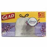 GLAD TALL KITCHEN TRASH BAG LAVENDER