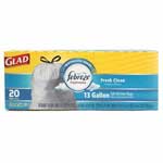 GLAD ODOR SHIELD DRAWSTRING KITCHEN