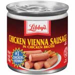 LIBBYS CHICKEN VIENNA SAUSAGES