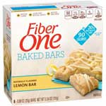 FIBER ONE BAKED BARS LEMON