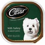 CESAR CANINE CUISINE WITH TURKEY