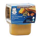 GERBER 2ND FOODS MACARONI & CHEESE 2PK