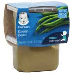 GERBER 2ND FOODS GREEN BEANS 2PK