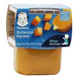 GERBER 2ND FOODS BUTTERNUT SQUASH 2PK