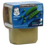 GERBER 2ND FOODS PEAS 2PK