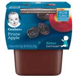GERBER 2ND FOODS PRUNES WITH APPLES 2PK