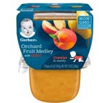GERBER 3RD FOODS ORCHARD FRUIT MEDLEY