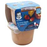 GERBER 3RD FOODS BANANA/APPLE/STRAW 2PK