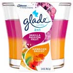 GLADE 2IN1 HAWAIIAN BREEZE CANDLE