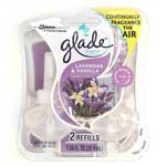 GLADE PLUGINS REFILL LAVENDER & VANILLA