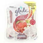 GLADE PLUGINS OIL REFILLS APPLE CINNAMON