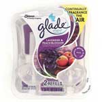 GLADE PLUGINS REFILL LAVENDAR & PEACH