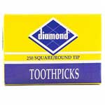 DIAMOND ROUND TOOTHPICKS