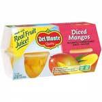 DEL MONTE FRUIT TO GO DICED MANGO IN L