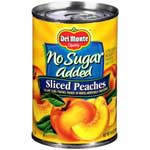 DEL MONTE NO SUGAR ADDED SLICED PEACHES