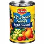 DEL MONTE NO SUGAR ADDED FRUIT COCKTAIL