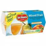 DEL MONTE MIXED FRUIT CUPS 4PK