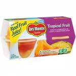 DEL MONTE TROPICAL FRUIT CUPS 4PK