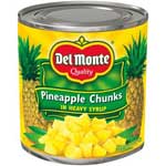 DEL MONTE PINEAPPLE CHUNK SYRUP