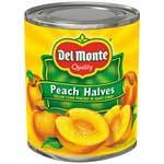 DEL MONTE PEACHES HALVES