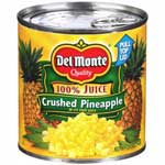 DEL MONTE PINEAPPLE CRUSHES IN JUICE