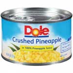 DOLE CRUSHED PINEAPPLE IN JUICE