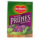DEL MONTE PITTED PRUNES CARTON