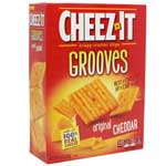 CHEEZ IT GROOVES CHEDDAR