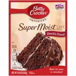 BETTY CROCKER DEVILS FOOD CAKE MIX