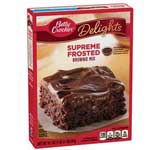 BETTY CROCKER BROWNIE MIX SUPREME