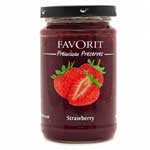 FAVORIT SWISS PRESERVES STRAWBERRY