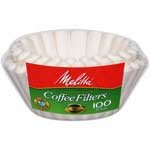MELITTA BASKET COFFEE FILTERS WHITE 8-12