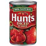 HUNTS TOMATOES DICED IN SAUCE
