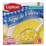 LIPTON SOPA 25% MENOS SAL