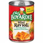 CHEF BOYARDEE MINI RAVIOLI