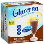 GLUCERNA SNACK SHAKE CHOCOLATE 4PK