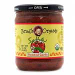 BRADS ORGANIC ROASTED GARLIC SALSA