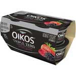 DANNON TRIPLE ZERO MIXED BERRY 4PK