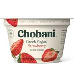 CHOBANI GREEK YOGURT STRAWBERRY