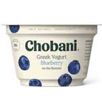 CHOBANI GREEK YOGURT BLUEBERRY