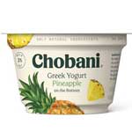 CHOBANI GREEK YOGURT PINEAPPLE FRUIT