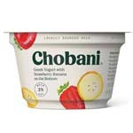 CHOBANI GREEK YOGURT STRAWBERRY/BANANA