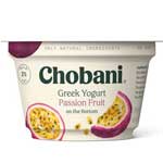 CHOBANI GREEK YOGURT PASSION FRUIT FRUIT