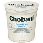CHOBANI GREEK YOGURT NON-FAT PLAIN