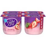 DANNON L&F STRAWBERRY 4PK