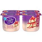 DANNON L&F STRAWB.CHEESE. 4PK