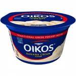 DANNON OIKOS GREEK BANANA CREAM